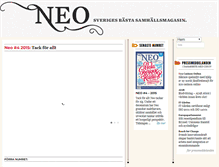 Tablet Screenshot of magasinetneo.se